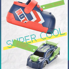 Creative Catapult Car Toys. Ejection Super Racing Car Ejection Running Shoes Inertia Vehicle Competitive Toys for Children - SHOWLU FASHION STORE