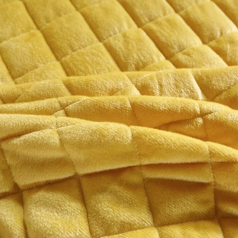 Crystal Velvet Fleece Bedspread, Super Soft Quilting, Lace Bedskirt, Bedclothes, Mattress Cover, Bedspread, Pillowcases - SHOWLU FASHION STORE