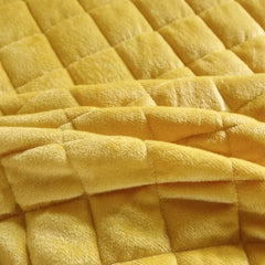Crystal Velvet Fleece Bedspread, Super Soft Quilting, Lace Bedskirt, Bedclothes, Mattress Cover, Bedspread, Pillowcases - SHOWLU FASHION STORE