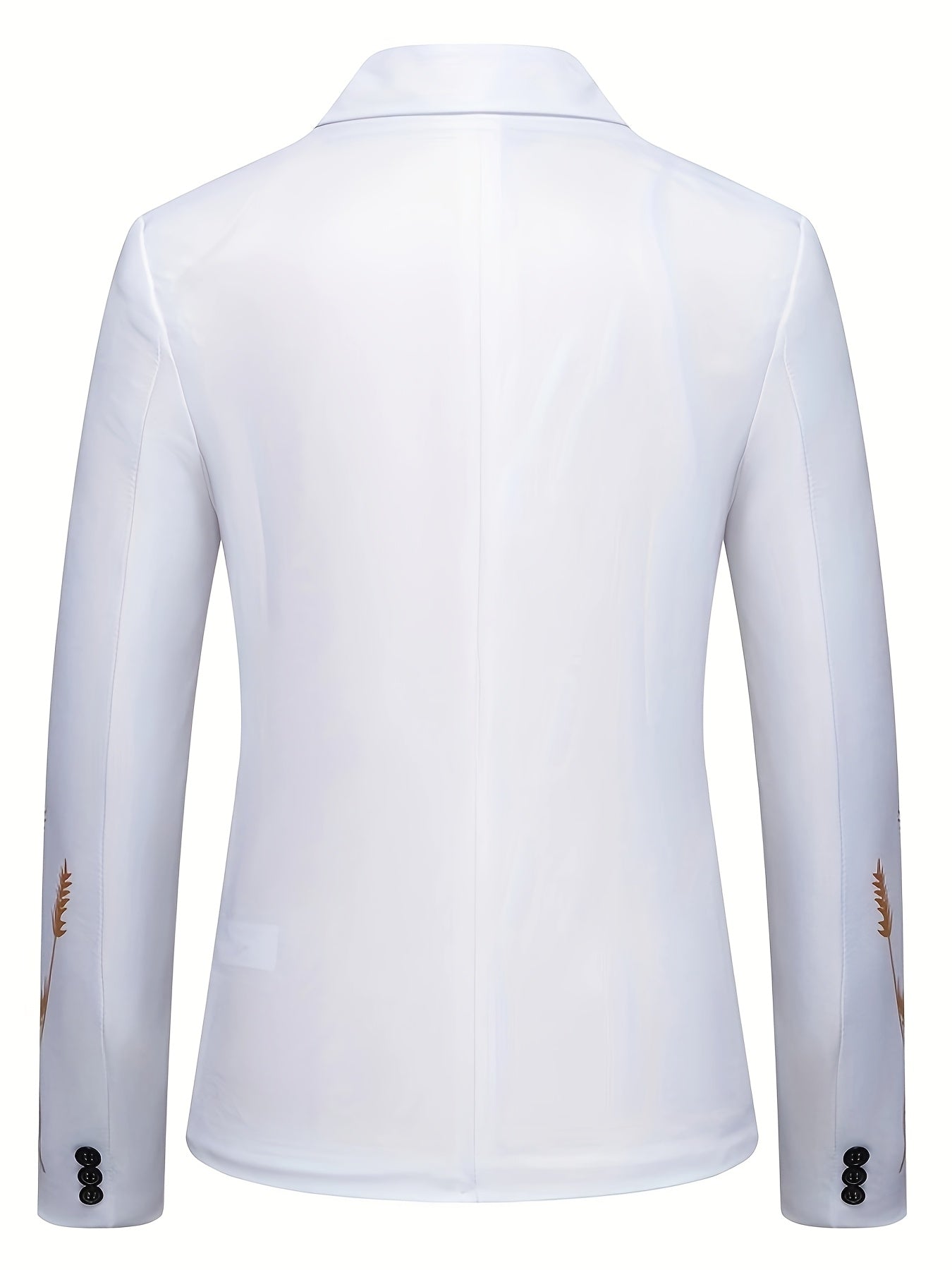 New Palace-Style Suit with Wheat Ear Print Design SHOWLU FASHION STORE