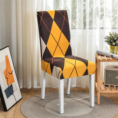 Dining Chair Cover Spandex Elastic Chair Slipcover Dining Room Chair Covers Seat Case for Wedding Hotel Banquet - SHOWLU FASHION STORE