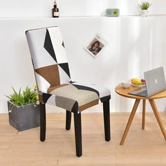 Dining Chair Cover Spandex Elastic Chair Slipcover Dining Room Chair Covers Seat Case for Wedding Hotel Banquet - SHOWLU FASHION STORE