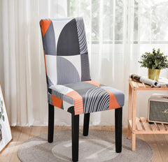 Dining Chair Cover Spandex Elastic Chair Slipcover Dining Room Chair Covers Seat Case for Wedding Hotel Banquet - SHOWLU FASHION STORE