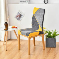 Dining Chair Cover Spandex Elastic Chair Slipcover Dining Room Chair Covers Seat Case for Wedding Hotel Banquet - SHOWLU FASHION STORE