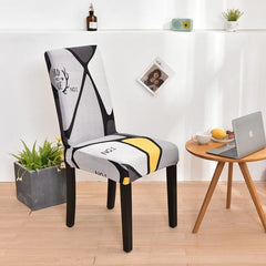 Dining Chair Cover Spandex Elastic Chair Slipcover Dining Room Chair Covers Seat Case for Wedding Hotel Banquet - SHOWLU FASHION STORE