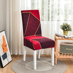 Dining Chair Cover Spandex Elastic Chair Slipcover Dining Room Chair Covers Seat Case for Wedding Hotel Banquet - SHOWLU FASHION STORE