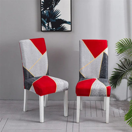 Dining Chair Cover Spandex Elastic Chair Slipcover Dining Room Chair Covers Seat Case for Wedding Hotel Banquet - SHOWLU FASHION STORE