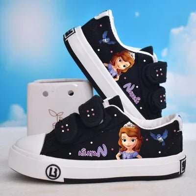 Disney children's frozen princess Sophia girls casual non - slip soft bottom sports shoes sneakers kids shoes for girl - SHOWLU FASHION STORE