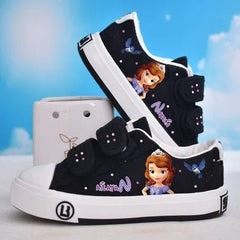 Disney children's frozen princess Sophia girls casual non - slip soft bottom sports shoes sneakers kids shoes for girl - SHOWLU FASHION STORE