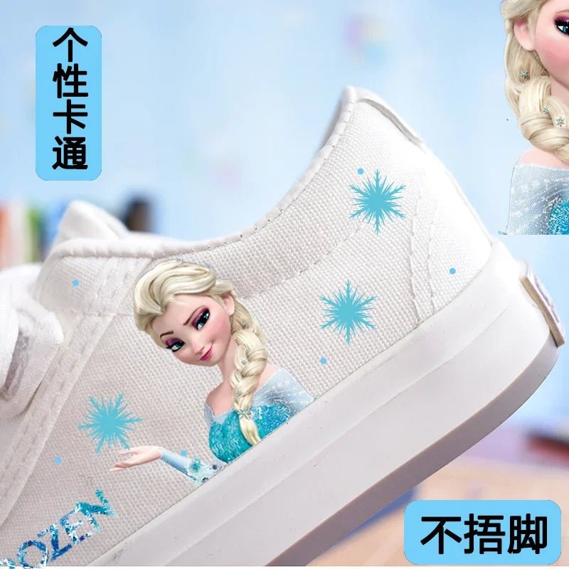 Disney children's frozen princess Sophia girls casual non - slip soft bottom sports shoes sneakers kids shoes for girl - SHOWLU FASHION STORE