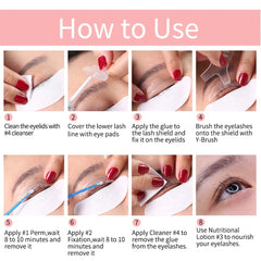 Dropshipping ICONSIGN Upgrade Version Lash Lift Kit Lifting Eyelashes Lasting 6 - 8 Weeks Calia Perm Eyelash Enhancer Makeup Tools - SHOWLU FASHION STORE