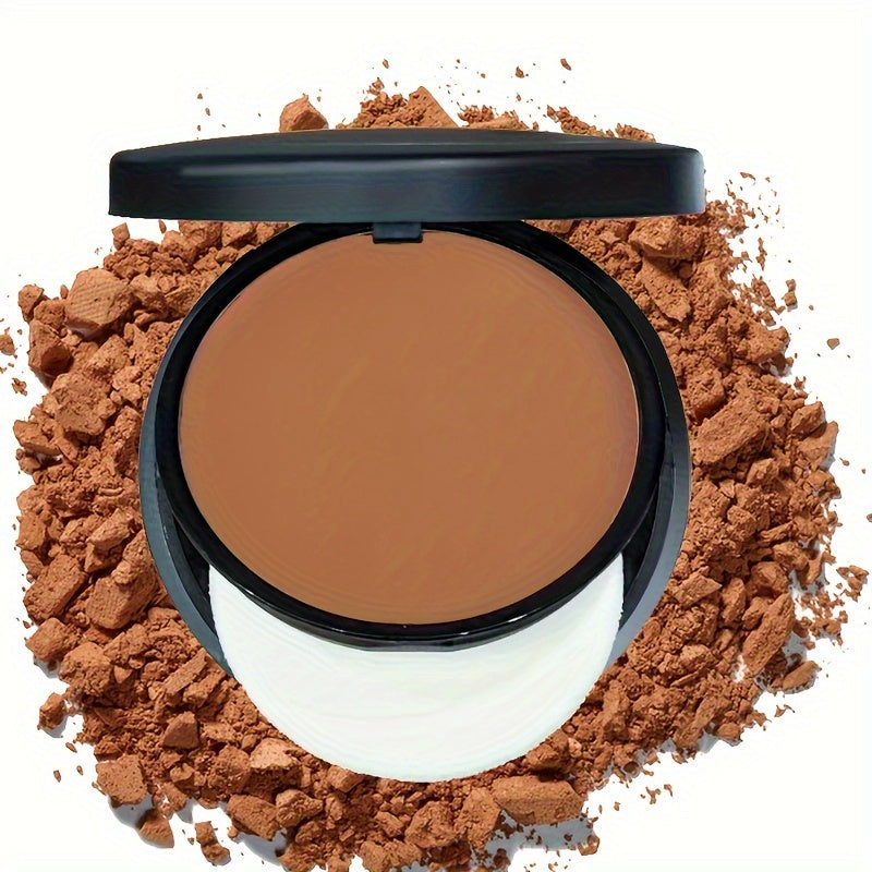 & Sweat-Resistant Contouring Powder Palette - Matte Finish, Matte | Buildable Coverage for All Skin Tones, Coverage | All Skin Tones, | Highlight & Shadow Makeup with Plant Squalane SHOWLU FASHION STORE