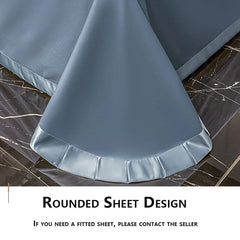 Egyptian Cotton Bedding Set Golden Embroidery Home Textiles Super Soft Bed Duvet Sheet Set King Queen Size Chic Stitch Linen 이불 - SHOWLU FASHION STORE