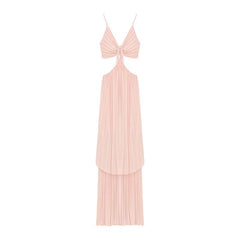Elegant Backless French Holiday Dress - SHOWLU FASHION STORE