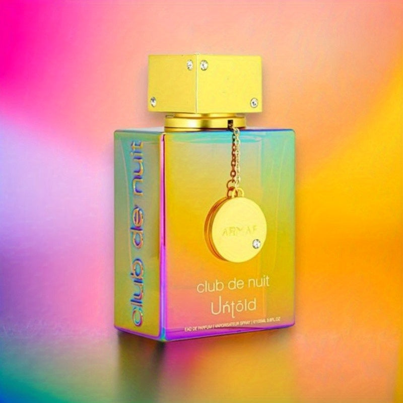 Armaf Club De Nuit UNTOLD EDP Perfume Spray - Limited Edition Luxury Golden-Accented Gradient Bottle, Long-Lasting Floral & Fresh Scent, Unisex Fragrance for Daily Wear, Parties, Ideal Holiday Gift for Him/Her SHOWLU FASHION STORE