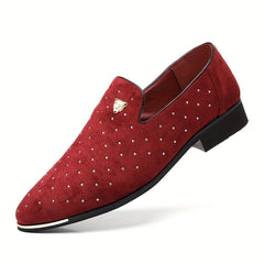 Plus Size Men's Comfy Slip-On Loafers - Soft Fabric Upper, Non-Slip Durable Rubber Sole, Breathable, Easy Slip-On Design, Low Heel, Comfortable Footwear for Daily Wear - Stylish, Versatile, and Durable Shoes for Big and Tall SHOWLU FASHION STORE