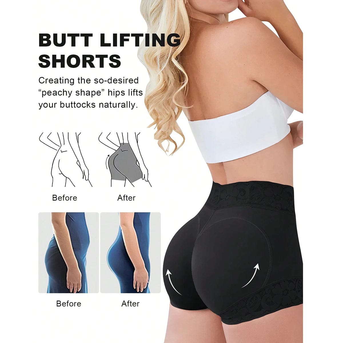 Fajas Colombianas Shapewear Women Butt Lifter Tummy Control Panty Slimming Underwear Belly Slimming Sheath Flat Belly Girdle - SHOWLU FASHION STORE