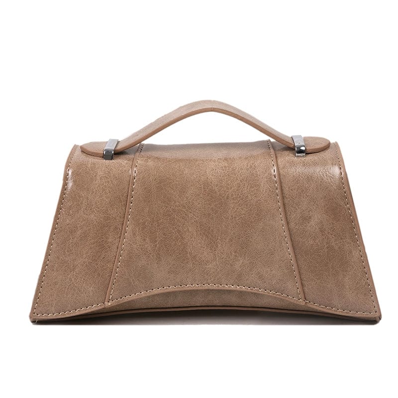 Fancy Bag 2023 New Fashion Crocodile Pattern Shoulder Messenger Bag Hourglass Shiny Tote Western Style Texture - SHOWLU FASHION STORE