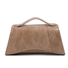 Fancy Bag 2023 New Fashion Crocodile Pattern Shoulder Messenger Bag Hourglass Shiny Tote Western Style Texture - SHOWLU FASHION STORE
