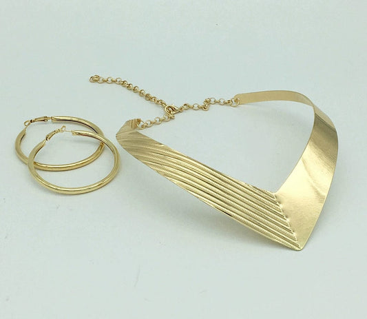 Fashion Exaggerated Punk Alloy Collar - SHOWLU FASHION STORE