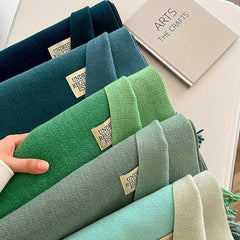 Fashion Solid Cashmere Warm Scarf New Design Pashmina Winter Double Side Diffrent Color Shawl Wraps Bufanda with Tassel Blanket - SHOWLU FASHION STORE