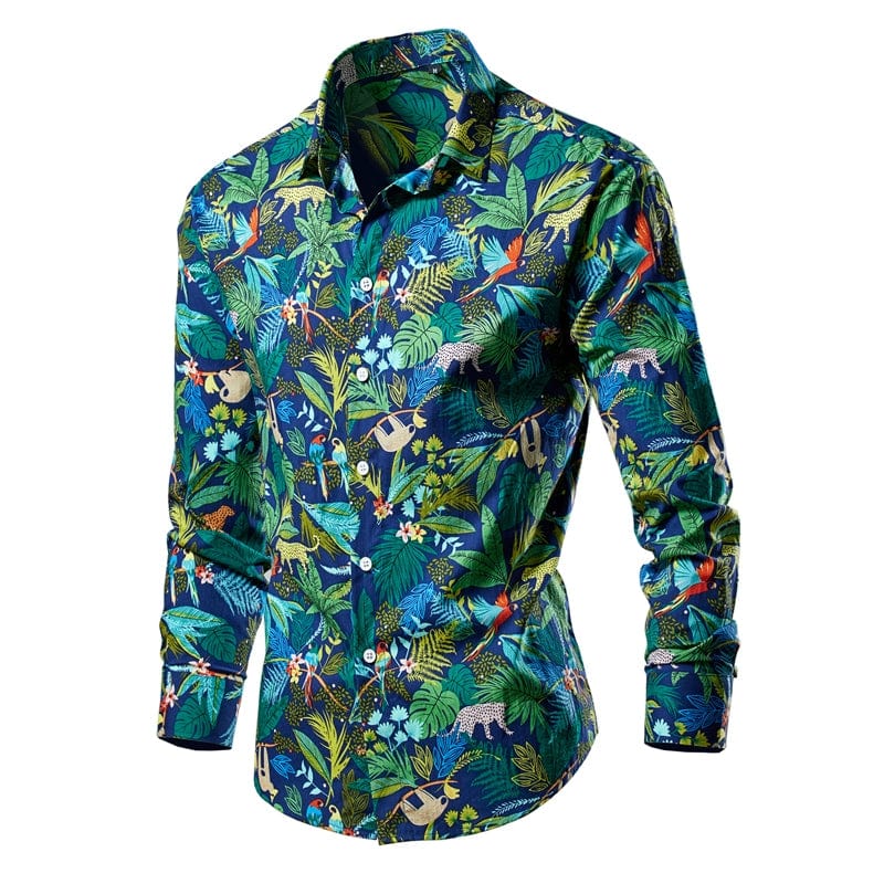Fashion Versatile Slim - Fit Long Sleeve Shirt Marvel Venom - SHOWLU FASHION STORE