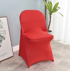 Folding Chair Cover Wedding Spandex Lycra Birthday Party Show Hotel Banquet Decoration - SHOWLU FASHION STORE