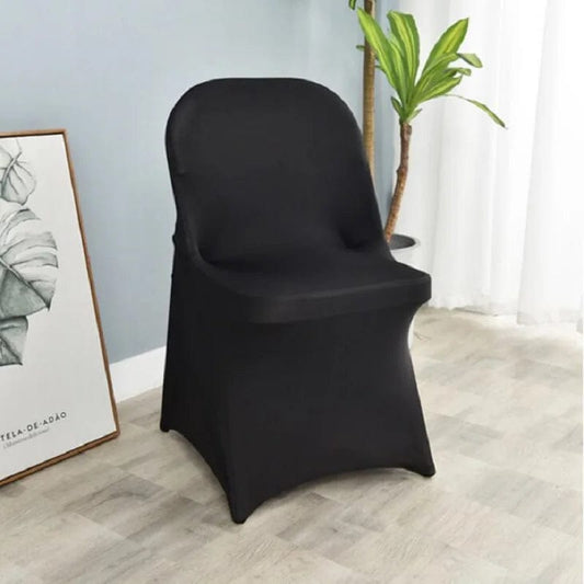 Folding Chair Cover Wedding Spandex Lycra Birthday Party Show Hotel Banquet Decoration - SHOWLU FASHION STORE