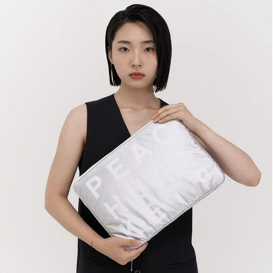 For Ipad Air4 5 Pro 11 12.9 Storage Pouch Sleeve Portable Tablet Liner Bag Macbook Lenovo Dell 13.3/14/15.6 Laptop Case Soft Bag - SHOWLU FASHION STORE