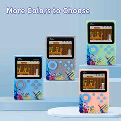 G5S 2.4 Inch Video Game Console Mini Portable Retro TV Handheld Game Player Built - in 500 Games AV Output Support 2 Player - SHOWLU FASHION STORE