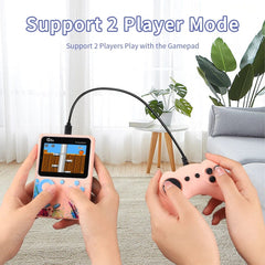 G5S 2.4 Inch Video Game Console Mini Portable Retro TV Handheld Game Player Built - in 500 Games AV Output Support 2 Player - SHOWLU FASHION STORE