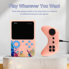 G5S 2.4 Inch Video Game Console Mini Portable Retro TV Handheld Game Player Built - in 500 Games AV Output Support 2 Player - SHOWLU FASHION STORE