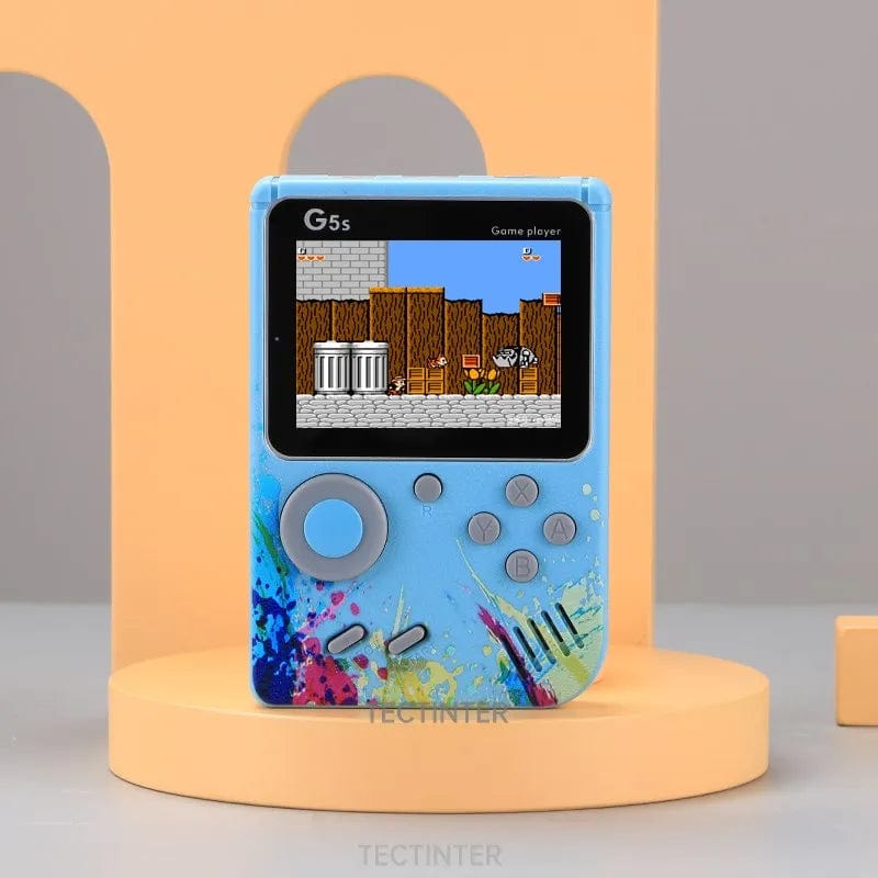 G5S 2.4 Inch Video Game Console Mini Portable Retro TV Handheld Game Player Built - in 500 Games AV Output Support 2 Player - SHOWLU FASHION STORE