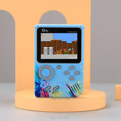 G5S 2.4 Inch Video Game Console Mini Portable Retro TV Handheld Game Player Built - in 500 Games AV Output Support 2 Player - SHOWLU FASHION STORE