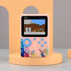 G5S 2.4 Inch Video Game Console Mini Portable Retro TV Handheld Game Player Built - in 500 Games AV Output Support 2 Player - SHOWLU FASHION STORE