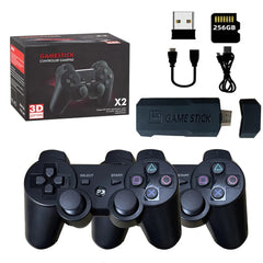 Game Stick GD10 4K HD Output TV Game Stick P3 Rechargeable 2.4G wireless Dual Handle Portable video Game Console For PSP PS1 N64 - SHOWLU FASHION STORE