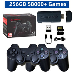 Game Stick GD10 4K HD Output TV Game Stick P3 Rechargeable 2.4G wireless Dual Handle Portable video Game Console For PSP PS1 N64 - SHOWLU FASHION STORE