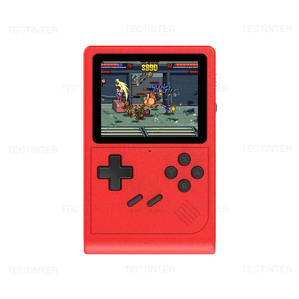 GB300 3.0 Inch Screen Handheld Game Console Player Video Game Console Built - in 6000 Game For SF/SFC/GB/GBA Support AV Output - SHOWLU FASHION STORE