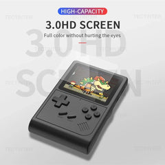 GB300 3.0 Inch Screen Handheld Game Console Player Video Game Console Built - in 6000 Game For SF/SFC/GB/GBA Support AV Output - SHOWLU FASHION STORE