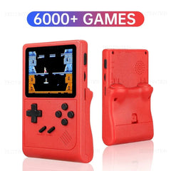 GB300 3.0 Inch Screen Handheld Game Console Player Video Game Console Built - in 6000 Game For SF/SFC/GB/GBA Support AV Output - SHOWLU FASHION STORE