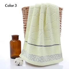 Geometric Towels Set Comfortable 100% Cotton Bath Thick Cotton Shower Bathroom Home Spa Face Towel Towels For Adults Handtuch - SHOWLU FASHION STORE