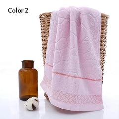 Geometric Towels Set Comfortable 100% Cotton Bath Thick Cotton Shower Bathroom Home Spa Face Towel Towels For Adults Handtuch - SHOWLU FASHION STORE