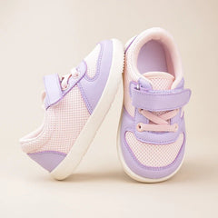 Girls Lovely Pink Daily Outdoor Low Top Soft Flat Sports Sneakers Kids Casual Shoes EK9S49 - SHOWLU FASHION STORE