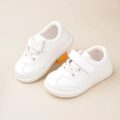 Girls Lovely Pink Daily Outdoor Low Top Soft Flat Sports Sneakers Kids Casual Shoes EK9S49 - SHOWLU FASHION STORE