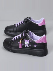 Girls' Shoes 2024 Spring New Arrival Girls Low Ankle Sports Board Shoes Kids Flat Magic Stick Students White Shoes - SHOWLU FASHION STORE