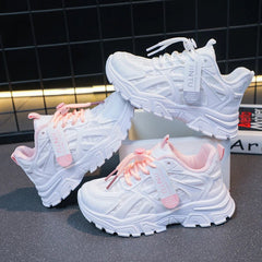 Girls Sneakers 2024 Children Casual Shoes Mesh Platform Designer Tennis Sneaker 6 To 12 Years Kids Sports Shoe for Girl - SHOWLU FASHION STORE