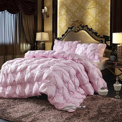 Goose Down Soft Duvet Luxury Blanket King Queen Twin Size Comforter Bedding Filler Bread Shape Super Warm Quilt - SHOWLU FASHION STORE