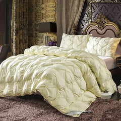 Goose Down Soft Duvet Luxury Blanket King Queen Twin Size Comforter Bedding Filler Bread Shape Super Warm Quilt - SHOWLU FASHION STORE