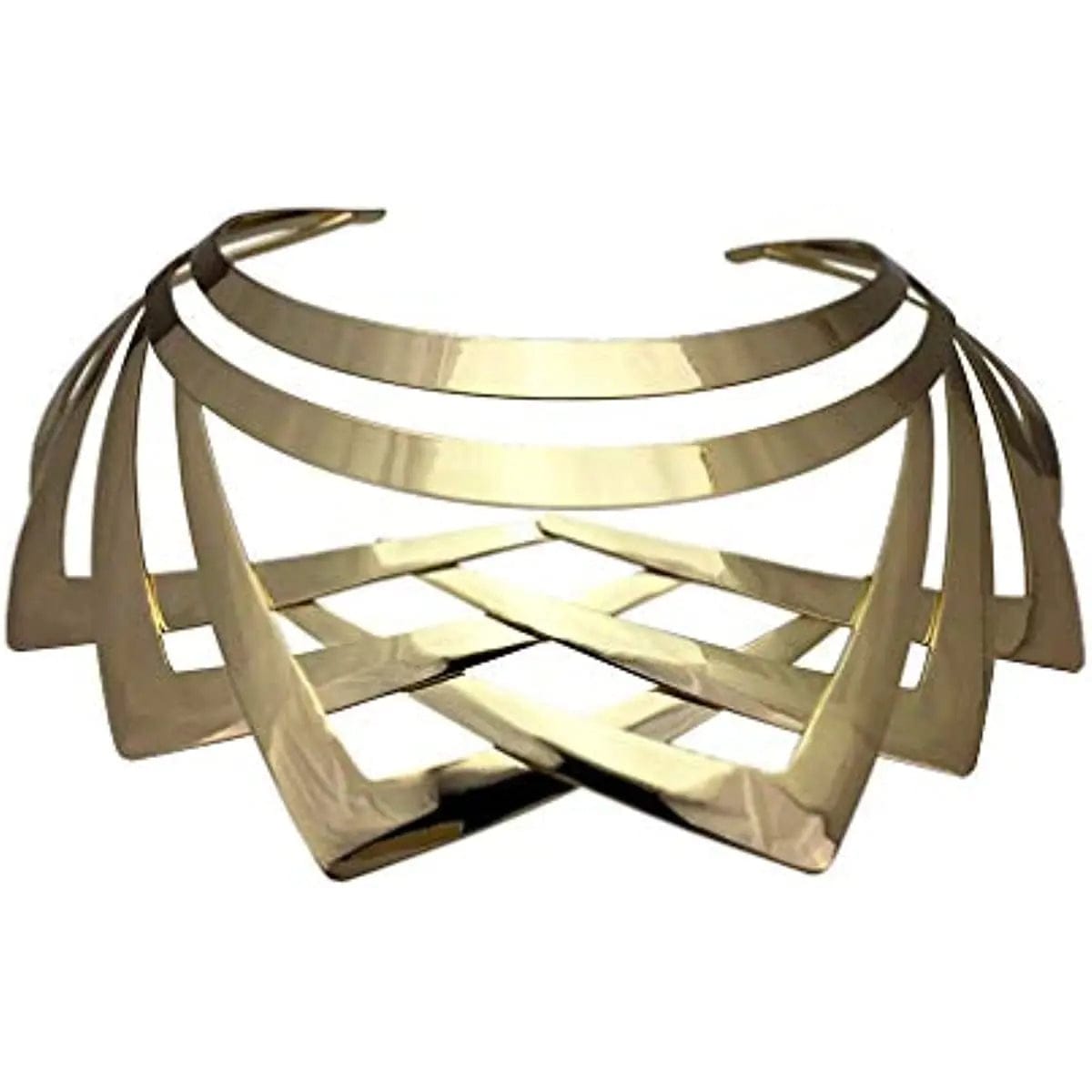 Gothic Alloy Choker Necklaces Simple Statement Short African Necklace Chokers Collar Fashion Costume Jewelry for Women Gift - SHOWLU FASHION STORE