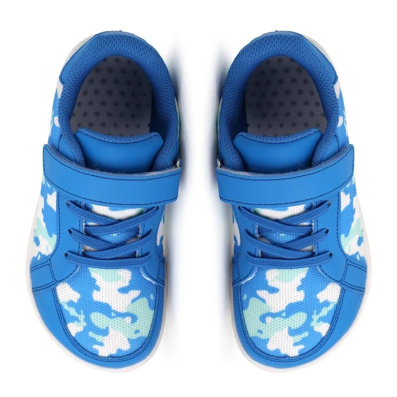 GudaFoot Little/Big Kid Wide Width Barefoot Shoes | Boys/Girls Minimalist Elastic Opening Sneakers | Flexible - Zero Drop Sole - SHOWLU FASHION STORE